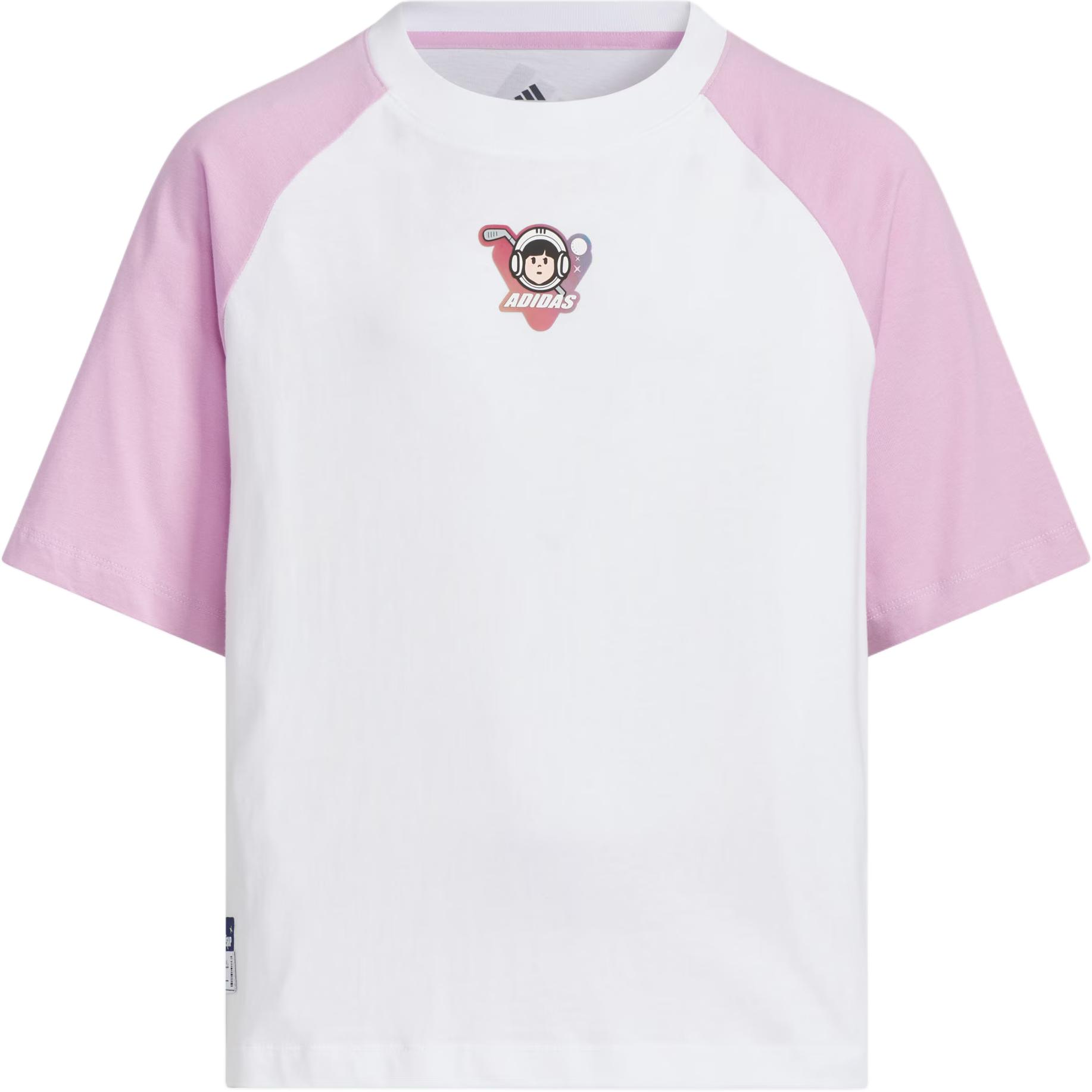 

Adidas Футболка White/Blessing Light Purple для детей 3-7 лет, Белый, Adidas Футболка White/Blessing Light Purple для детей 3-7 лет