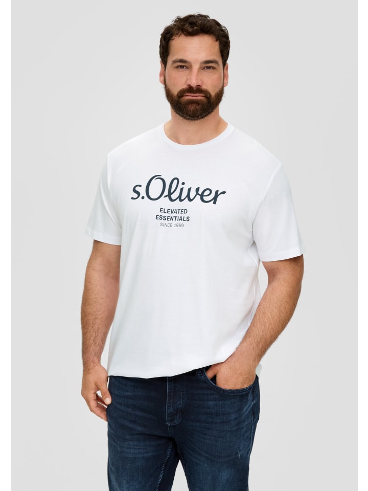 

Футболка s.Oliver, белый