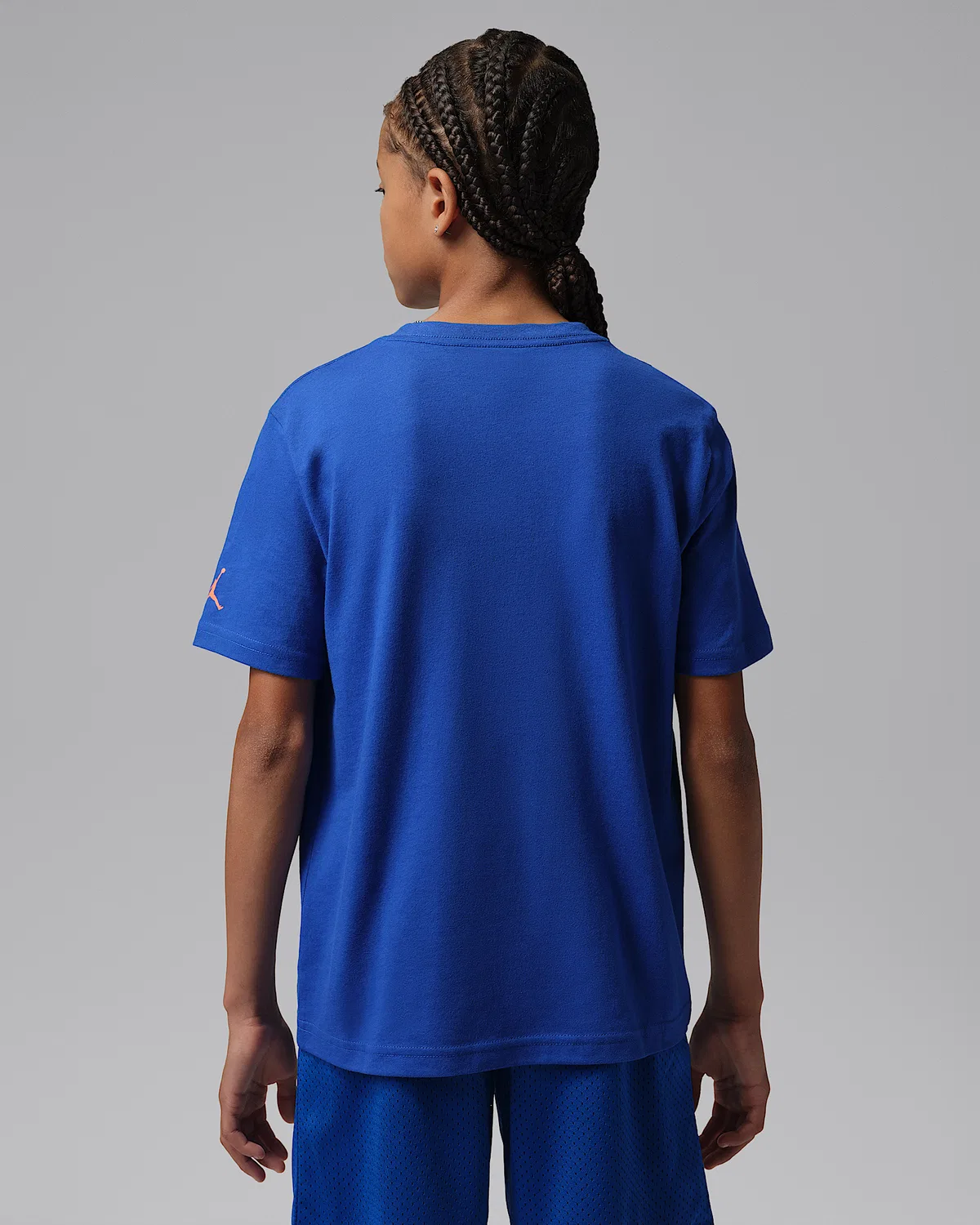 Детская футболка Jumpman Grid Blur Jordan, Game Royal — фото 2