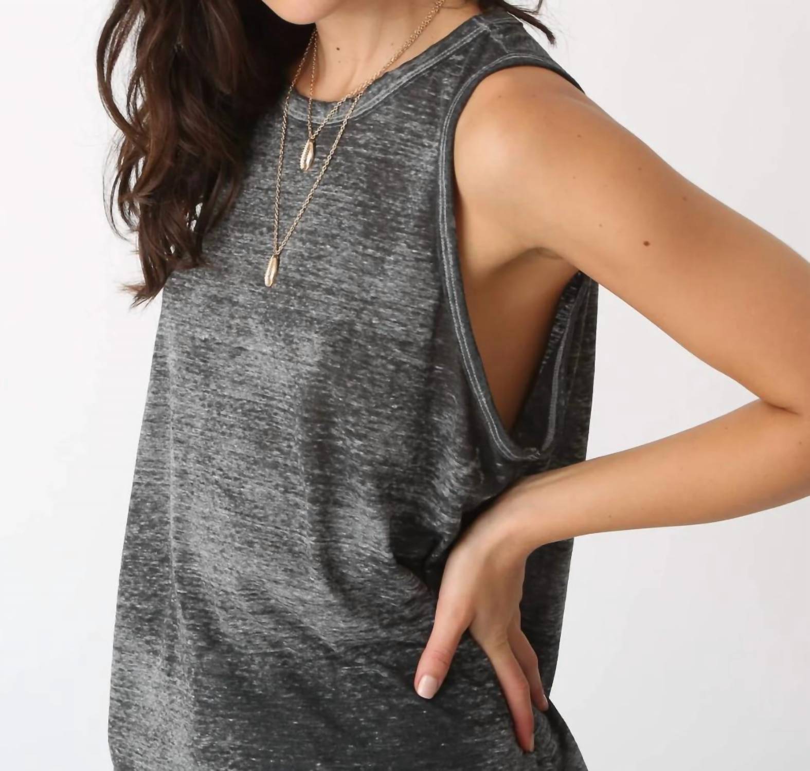 

Ricki Майка в цвете Heather Grey Electric & Rose