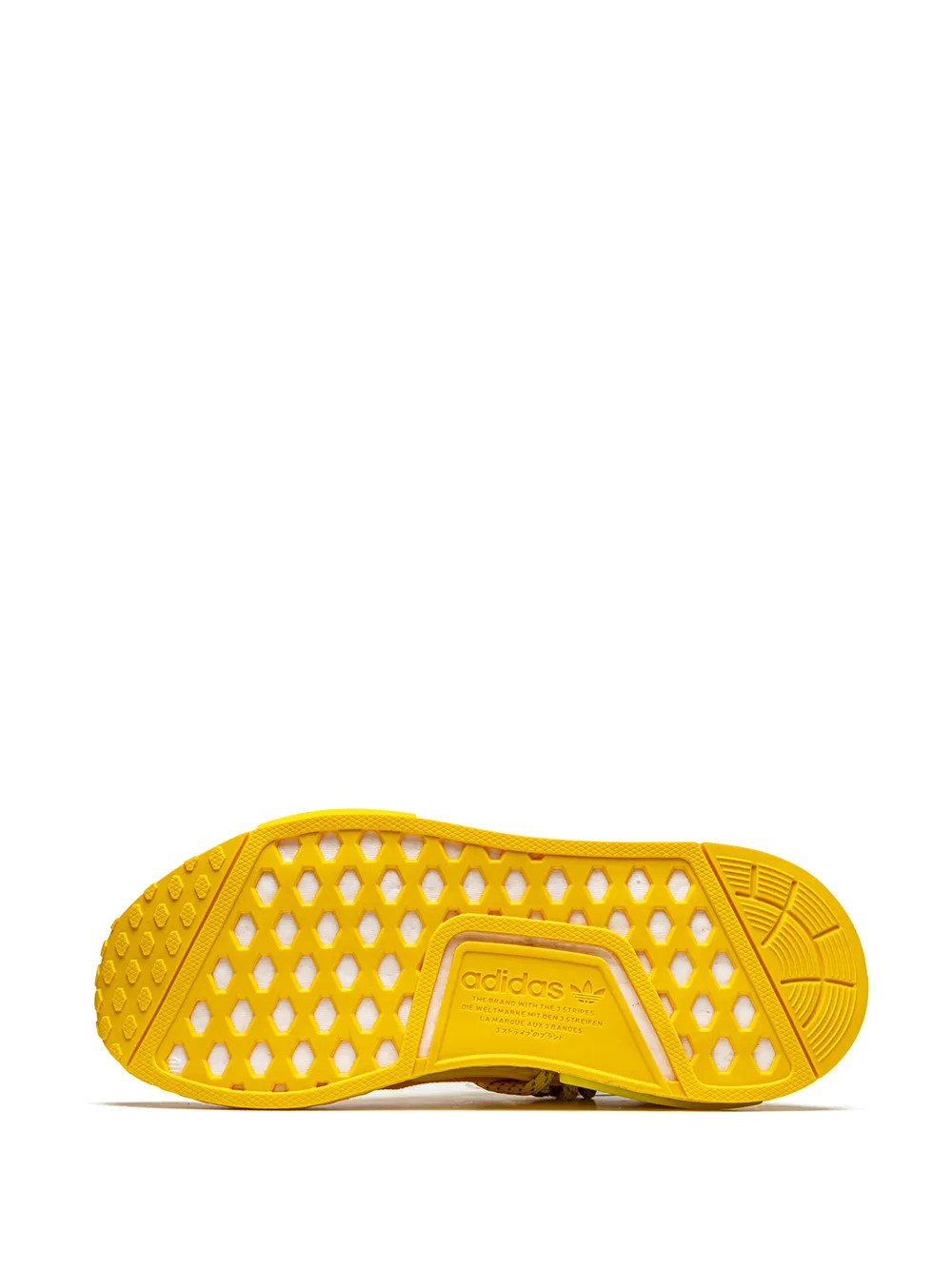 Кроссовки HU NMD adidas, желтый — фото 4