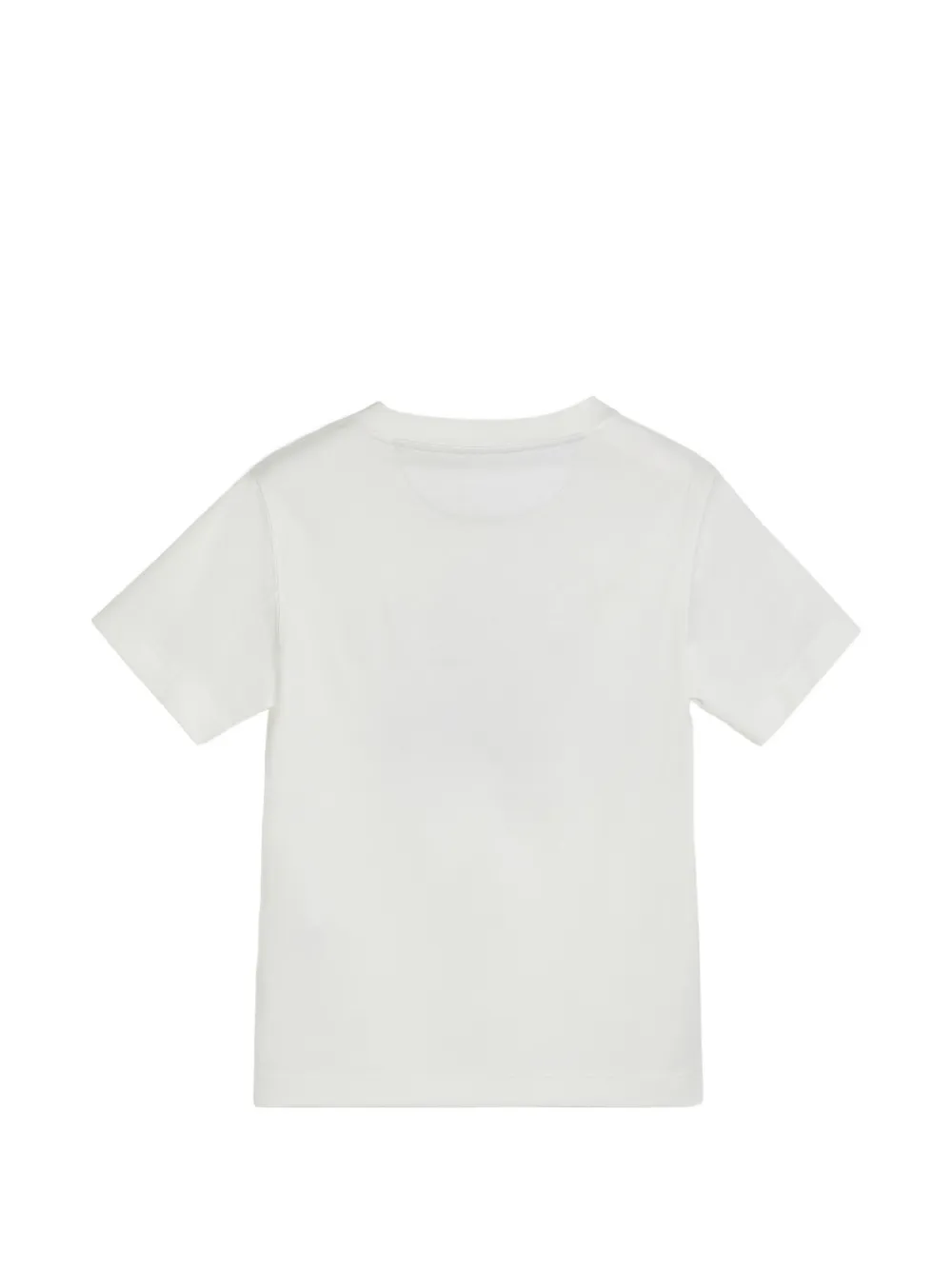 Футболка из хлопкового джерси с мотивом «air» Brunello Cucinelli Kids, белый — фото 2