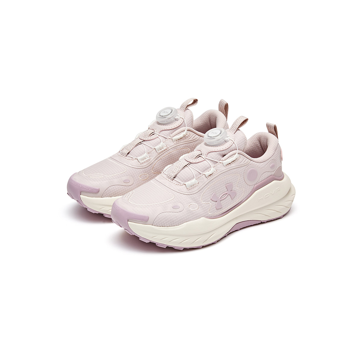 Низкие повседневные туфли для детей Under Armour, фиолетовый — фото 3