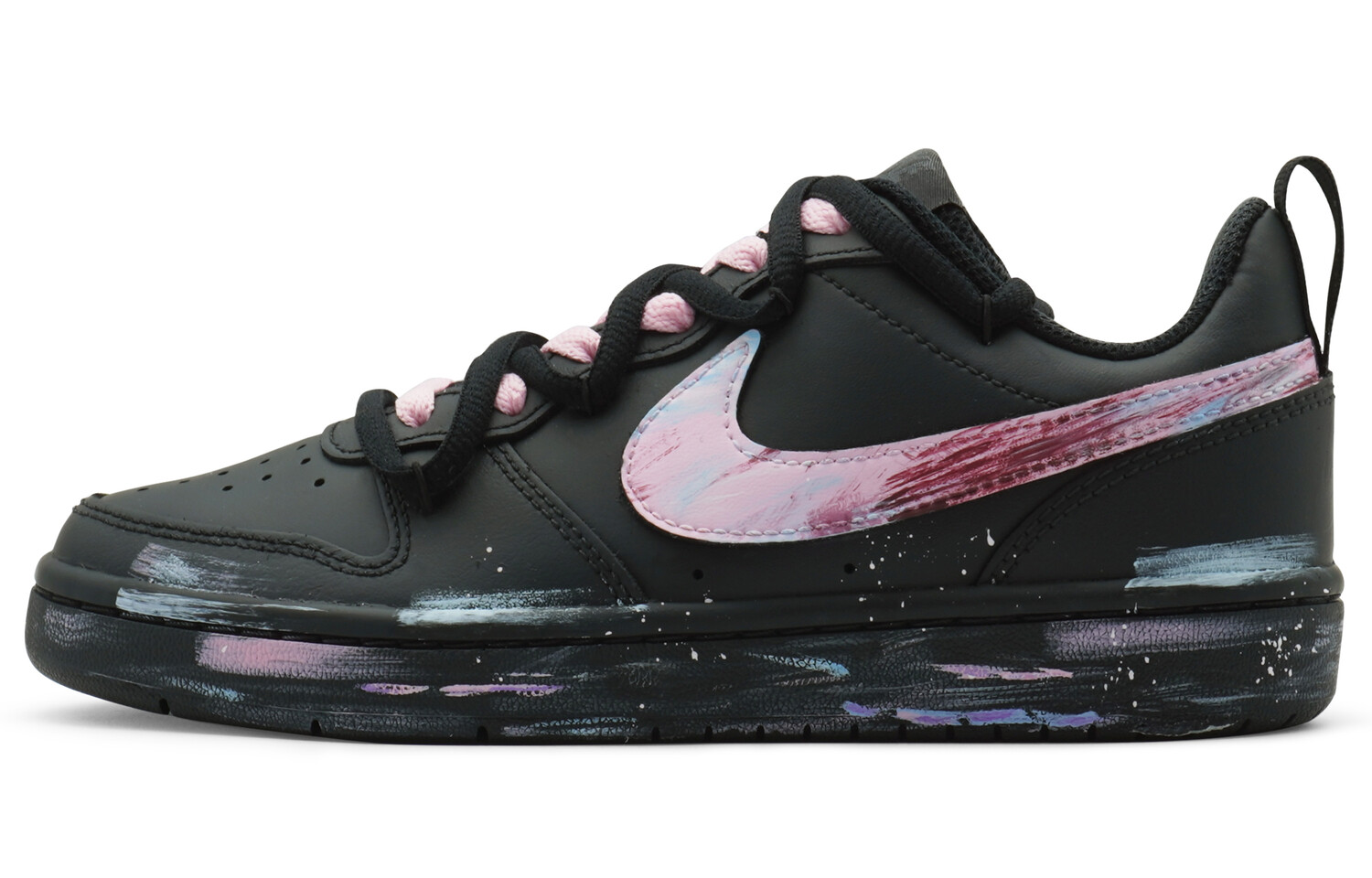 

Обувь для скейтбординга Court Borough Kids, женская Nike, черный