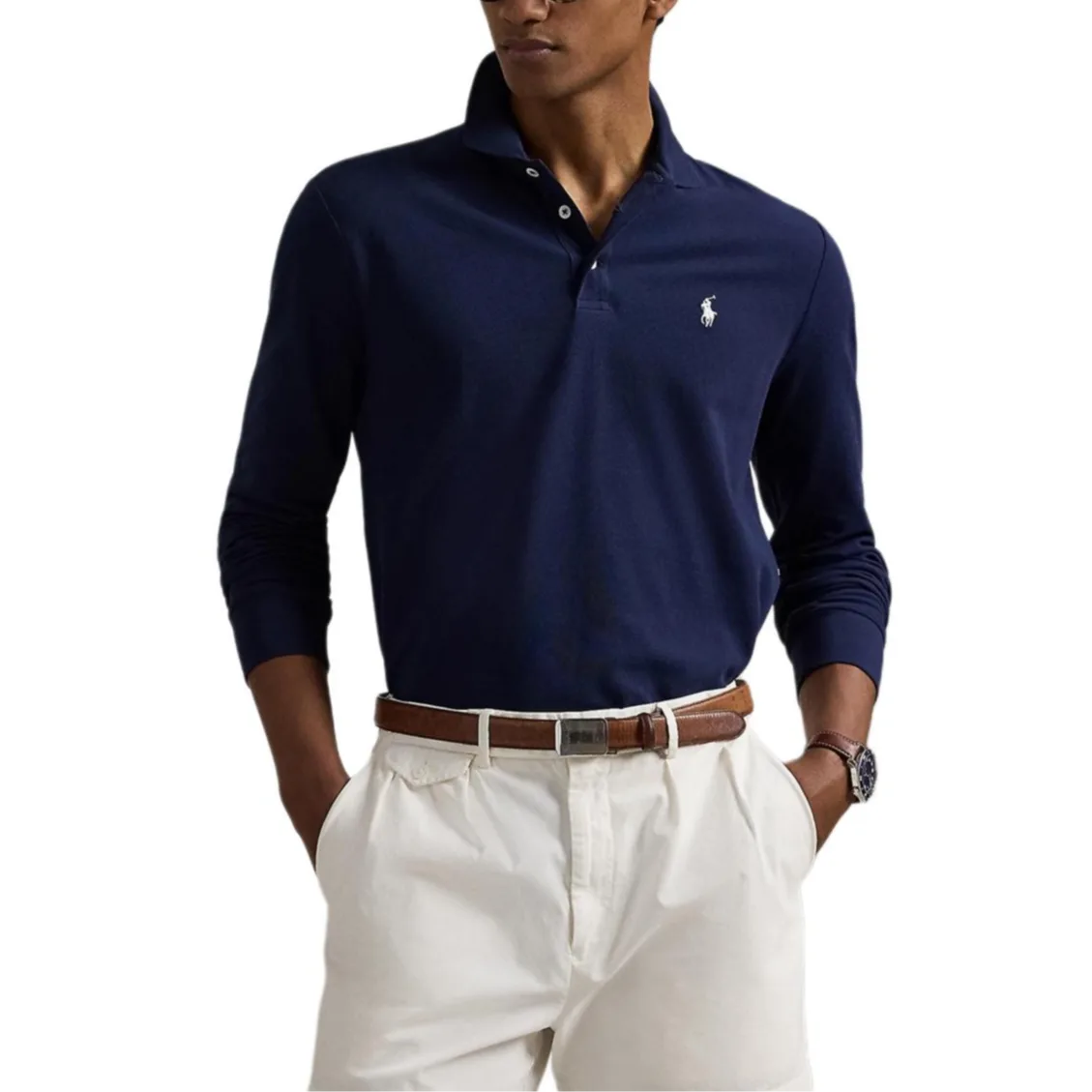 Поло для мужчин Polo Ralph Lauren, синий