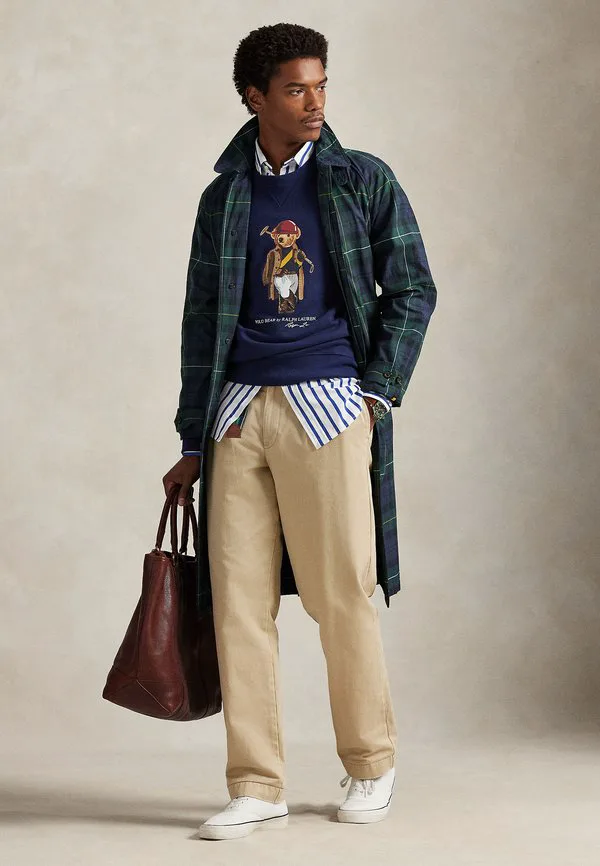 Толстовка из флиса с изображением медведя поло Polo Ralph Lauren, Newport Navy — фото 2