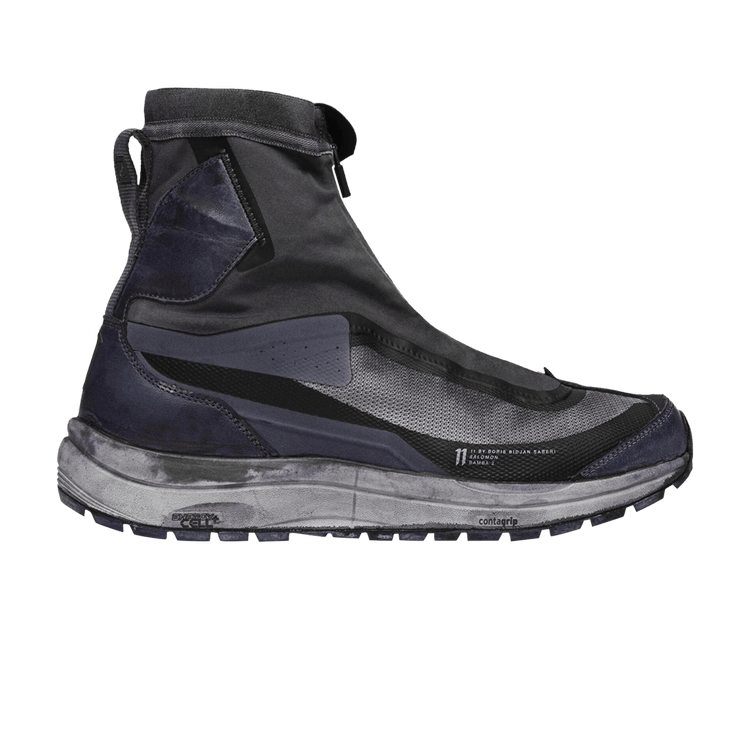 

Кроссовки 11 By Boris Bidjan Saberi x Bamba 2 High 'Black Dye', черный