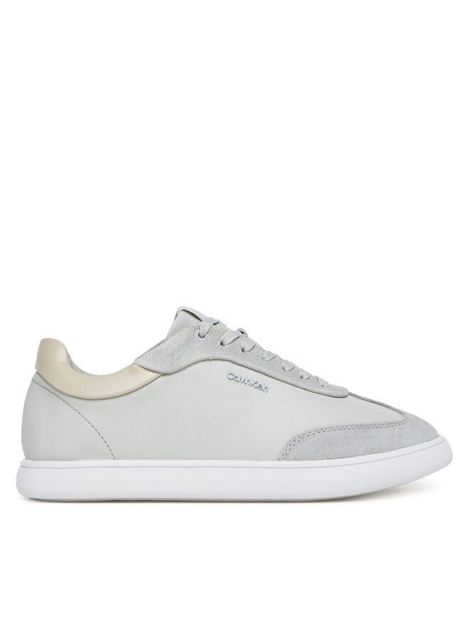 Кроссовки Cupsole Lace Up - Lth Sue Mix HW0HW02435 Calvin Klein, серый