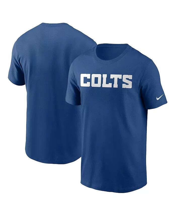 

Мужская футболка с надписью Royal Indianapolis Colts Team Nike