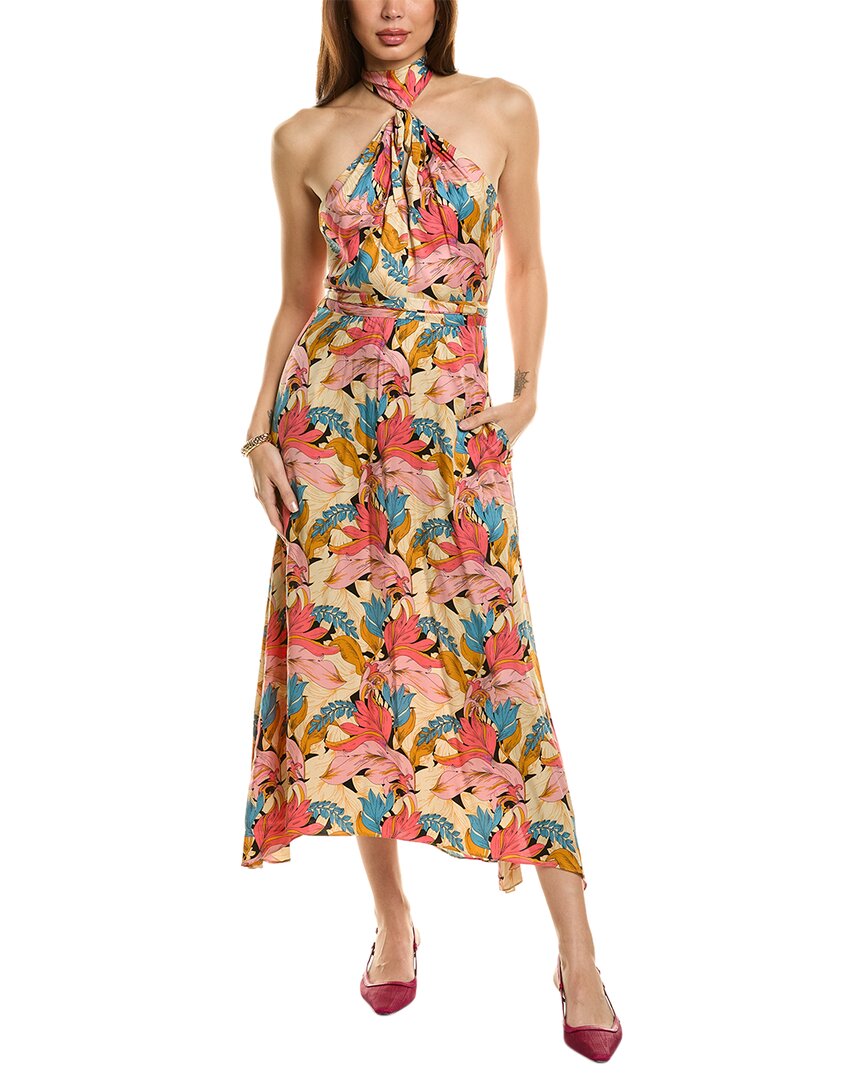 

Платье макси от Reiss Electra, розовый