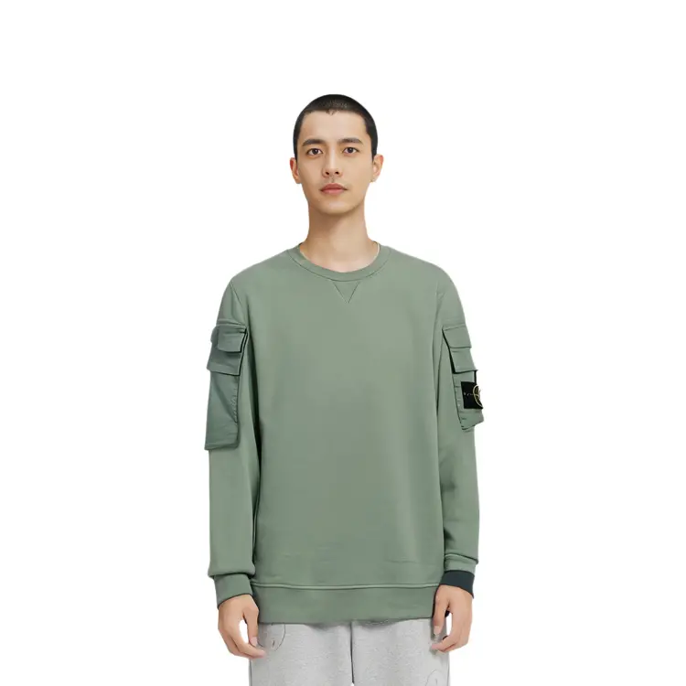 Толстовка мужская Sage Stone Island, цвет Sage — фото 4