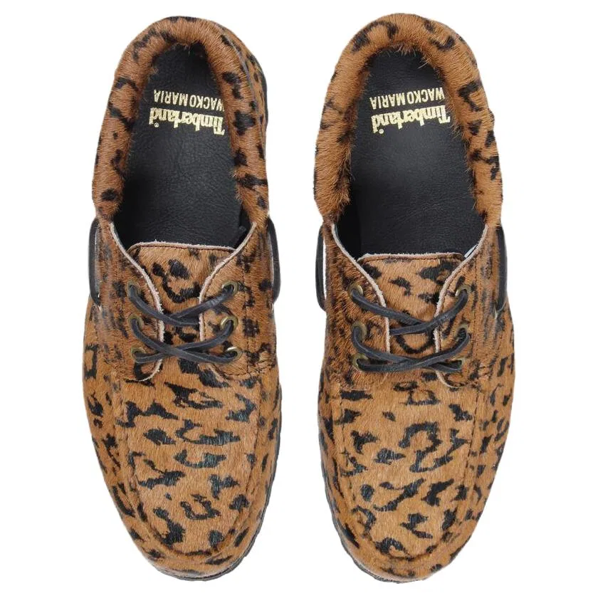 Туфли-лодочки 3 Eye Timberland Leopard Brown — фото 4