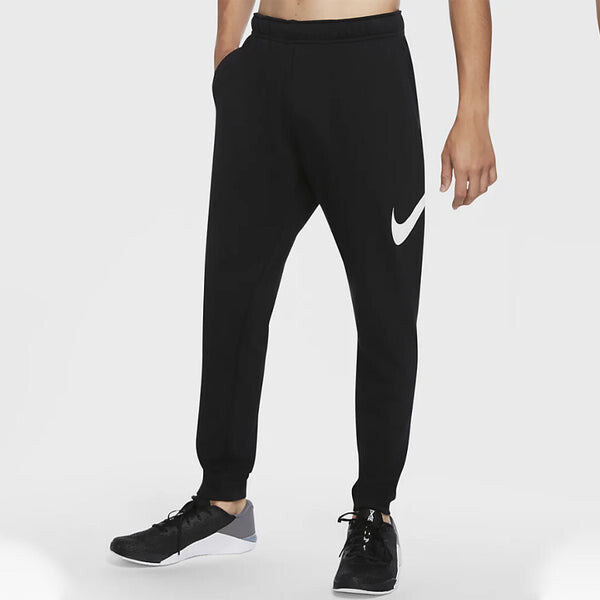 Брюки men's training running casual sports pants/trousers/joggers autumn black Nike, черный — фото 3
