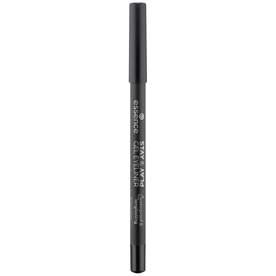 Подводка для глаз stay & play gel eyeliner Essence, вес 1.3 гр. — фото 2
