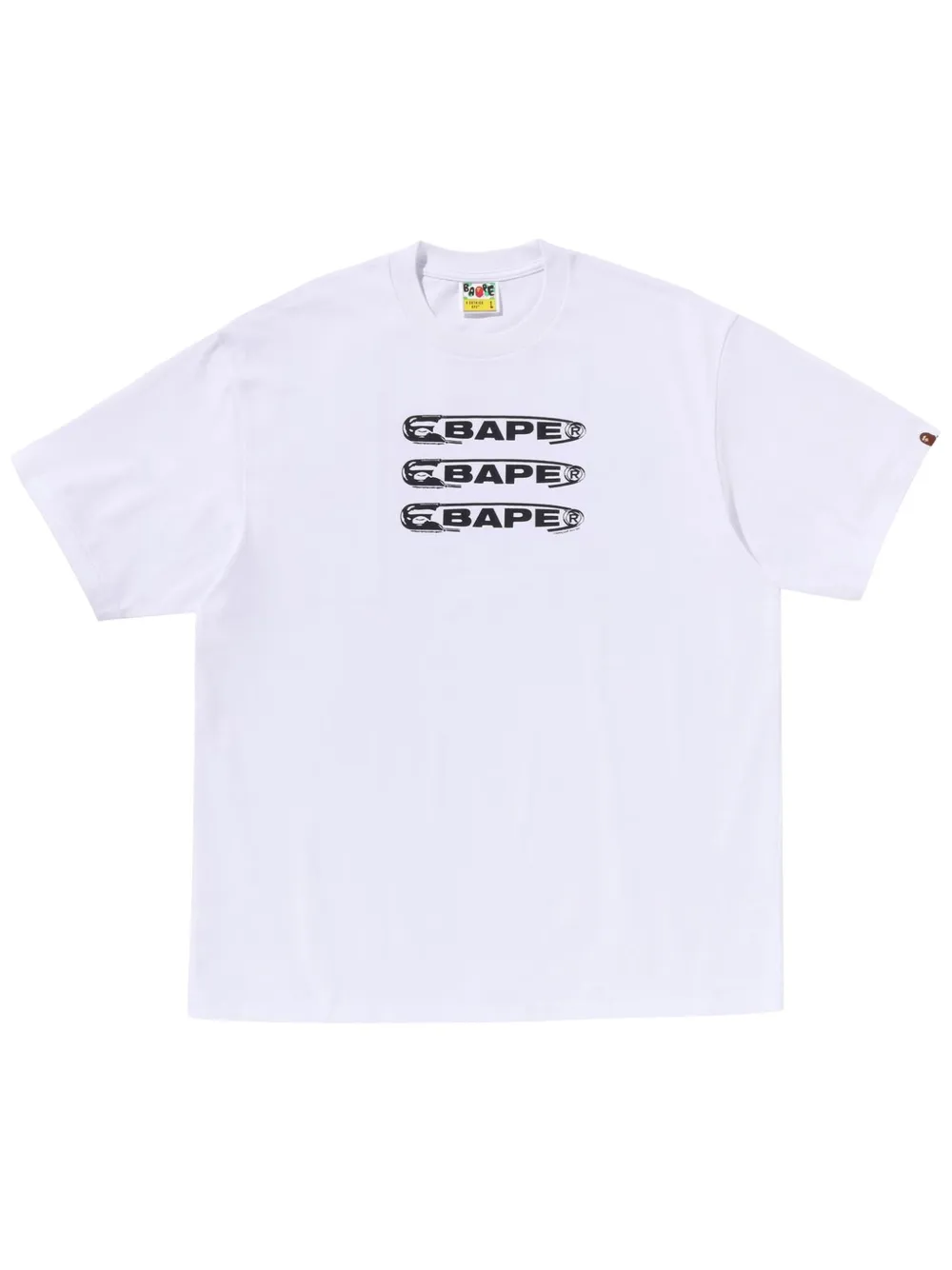 

Футболка с логотипом A BATHING APE, белый