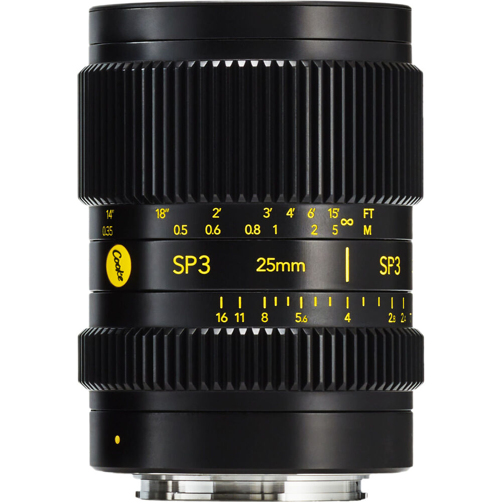 

Полнокадровый объектив Cooke SP3 25 мм T2.4 с фиксированным фокусным расстоянием (Sony E, футы/метры)