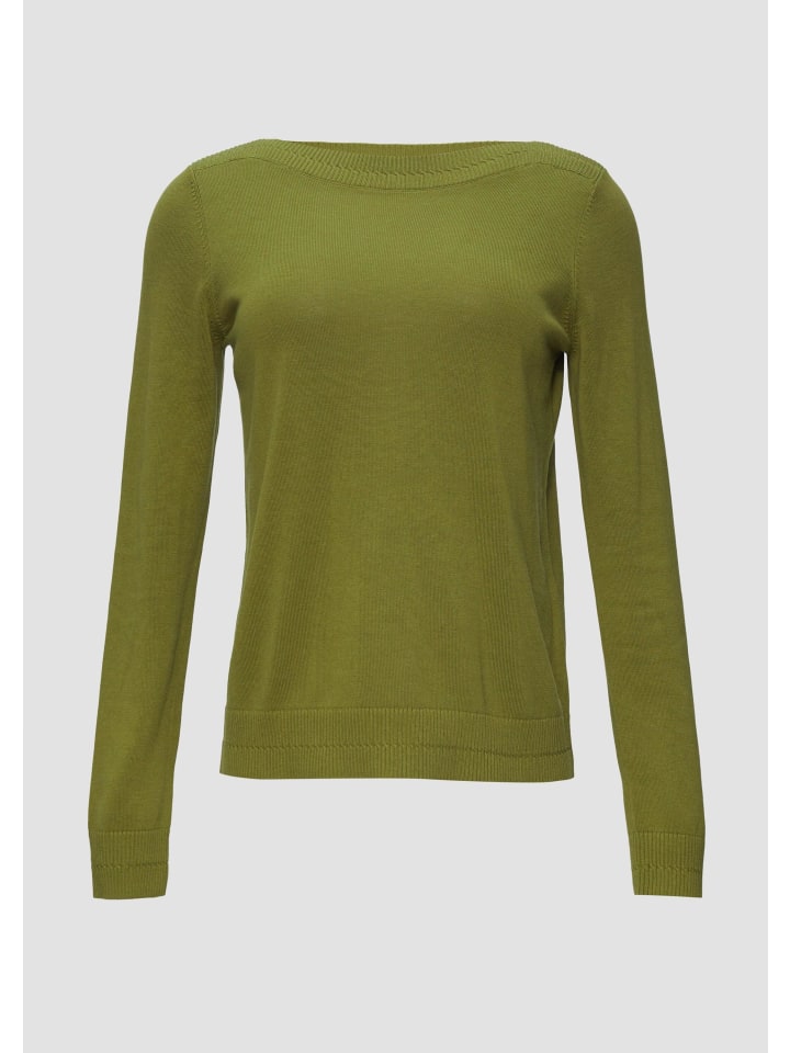 

Вязаный свитер в цвете 7774_guacamole s.Oliver