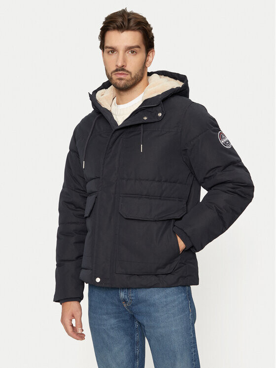 

Пуховик прямого кроя Jack&Jones, синий