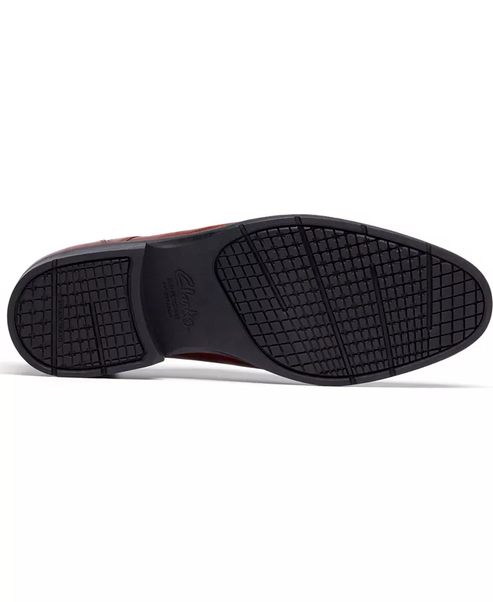 Мужские туфли Steadwell с кружевной отделкой Clarks, коричневый — фото 2