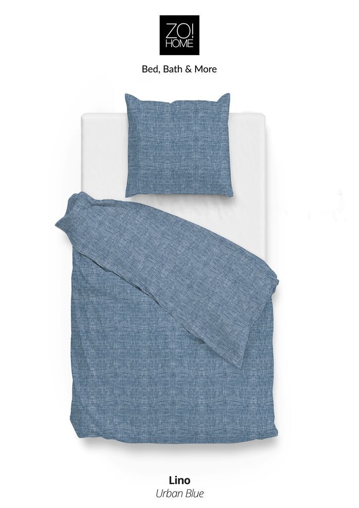 

Постельное белье Lino 135 Urban Blue Zo!Home