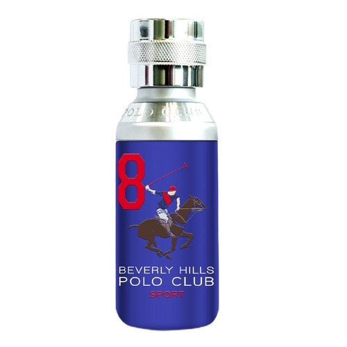 

Beverly Hills Polo Club, Men Sport Eight, туалетная вода-спрей, 100 мл