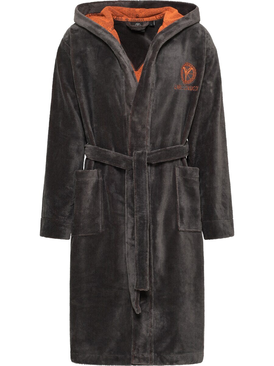 

Халат Carlo Colucci Short Bathrobe Como, антрацит