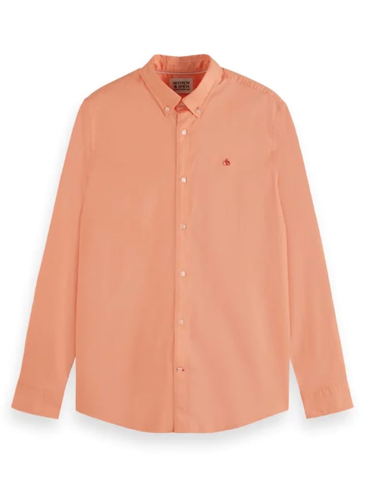 

Рубашка Scotch & Soda, оранжевый