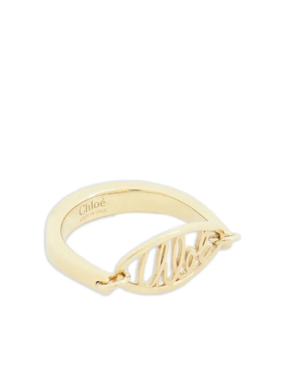 

Кольцо с логотипом CHLOÉ, золотой