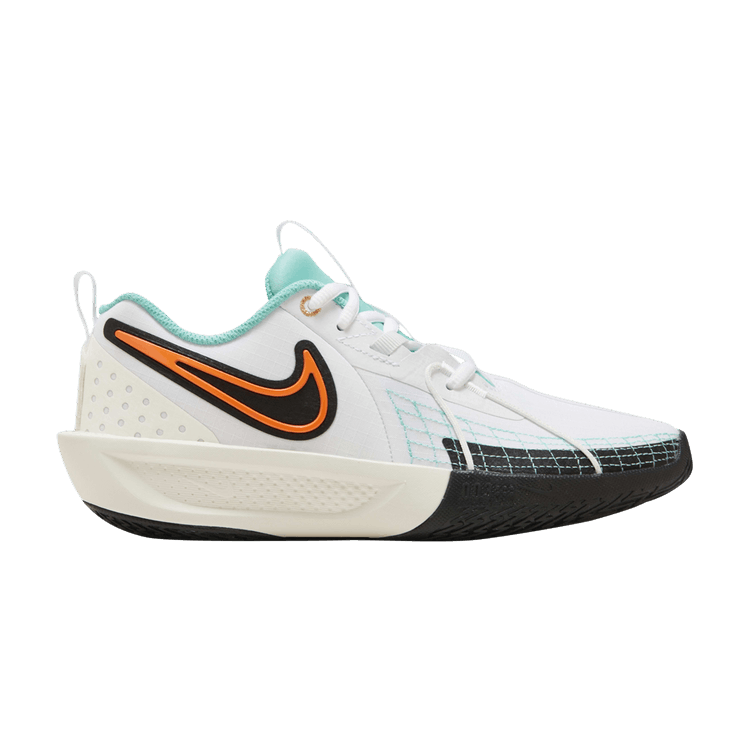 

Кроссовки Nike GT Cut 3 GS 'White Orange Frost Green', белый