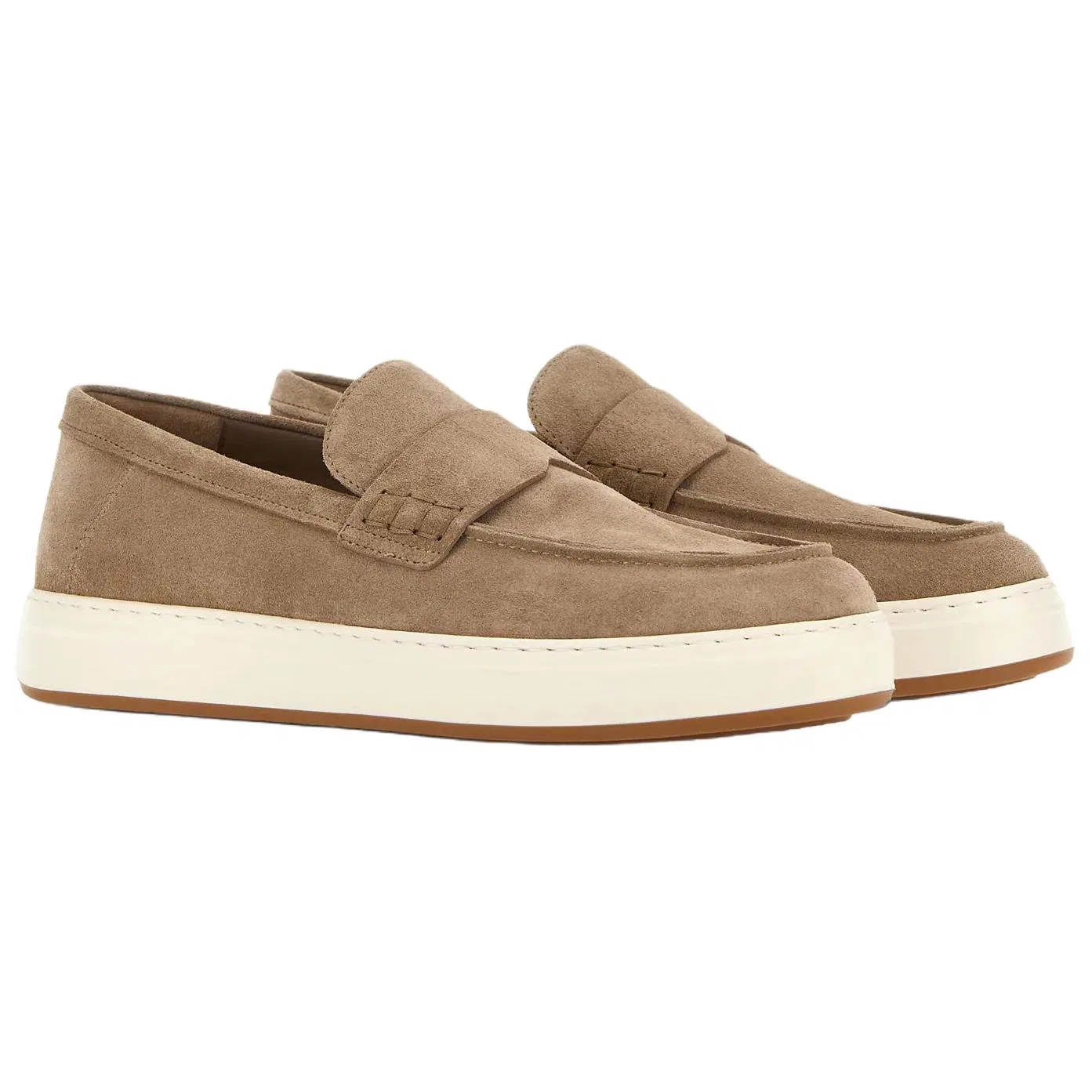 Лоферы HOGAN H-TV Light Umber — фото 4
