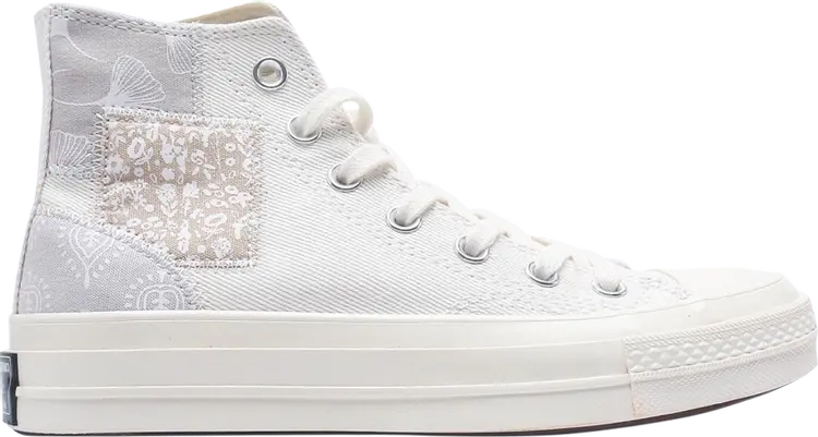 

Кроссовки Wmns Chuck 70 High 'Denim Patchwork', белый