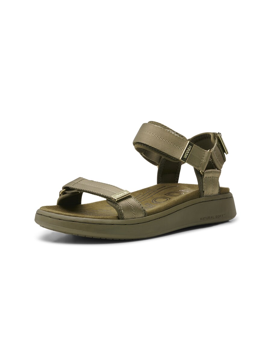 Сандалии WODEN Line, цвет Olive/Dark green