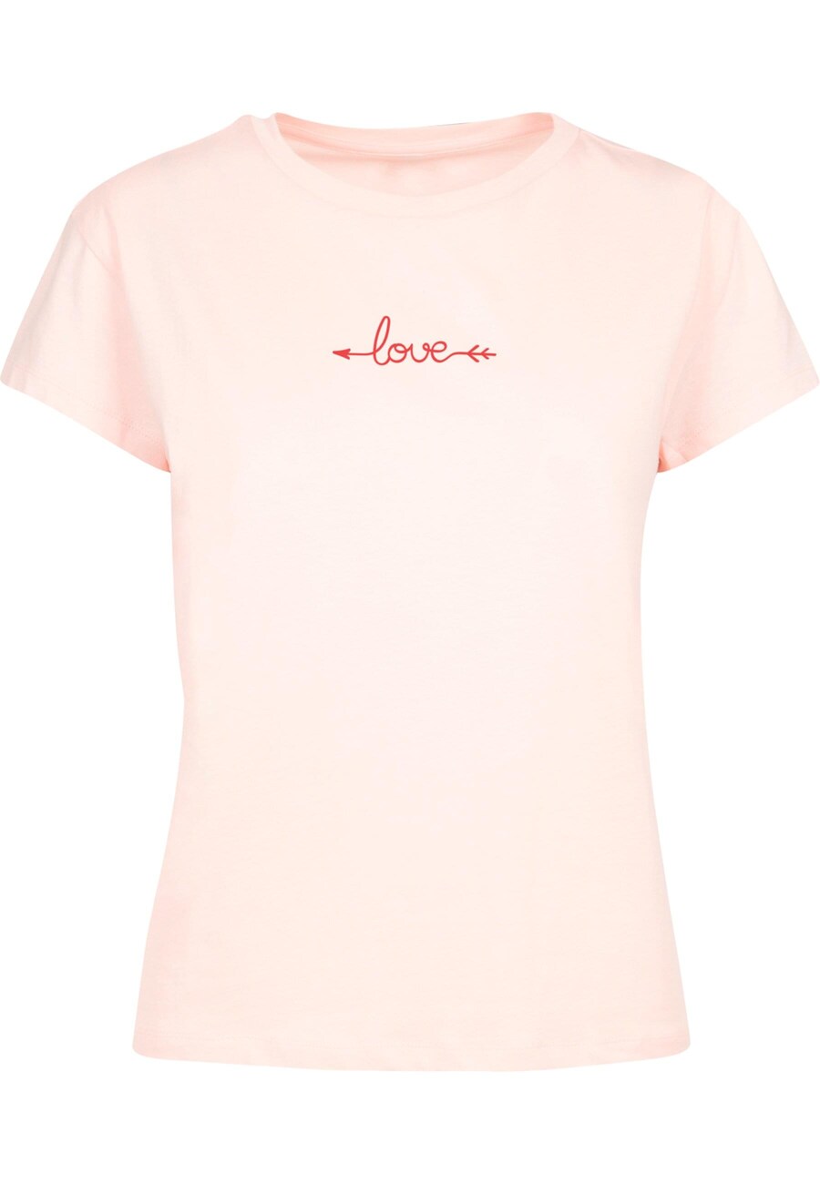 

Футболка Merchcode Shirt Hugs & Love - Love Arrow, розовый