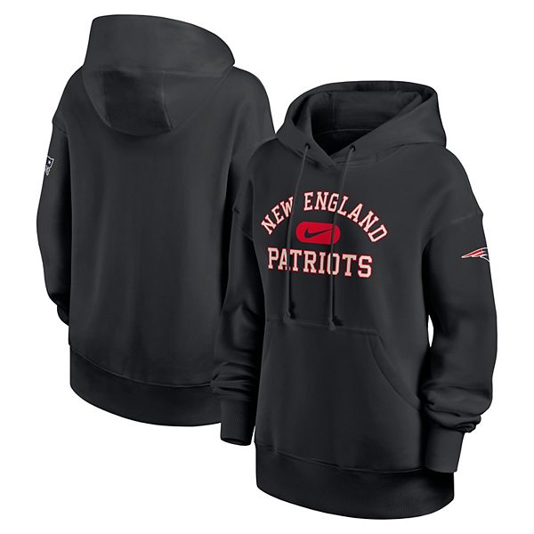Женский черный худи New England Patriots Oversized Legacy Phoenix Nike