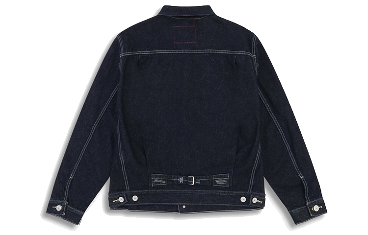 Джинсовая куртка Levi's мужская тёмный деним — фото 3