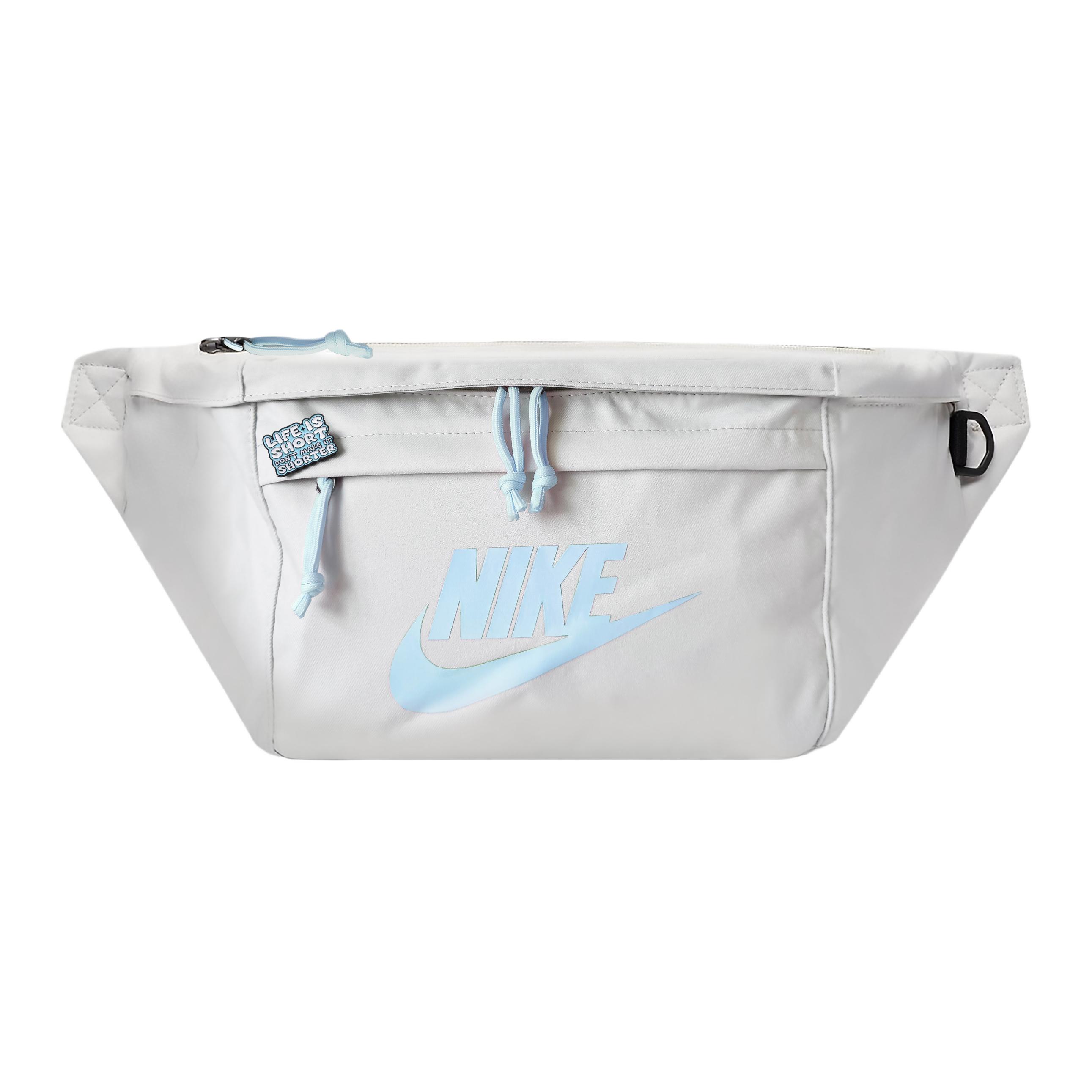 

Nike Тканевый поясной мешок унисекс белый розовый, Cream Blue