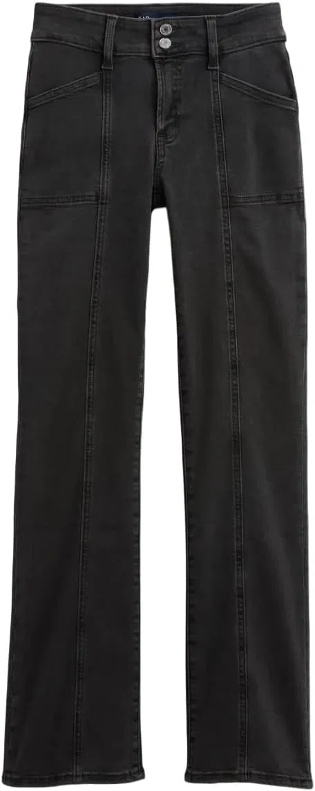 Gap женские джинсы Baby Boot Cut, черный — фото 3