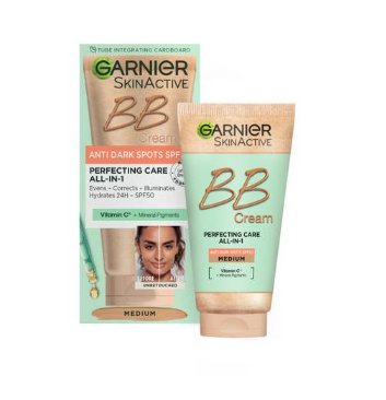 

Garnier, BB-крем против темных пятен SPF50, Medium, 40мл