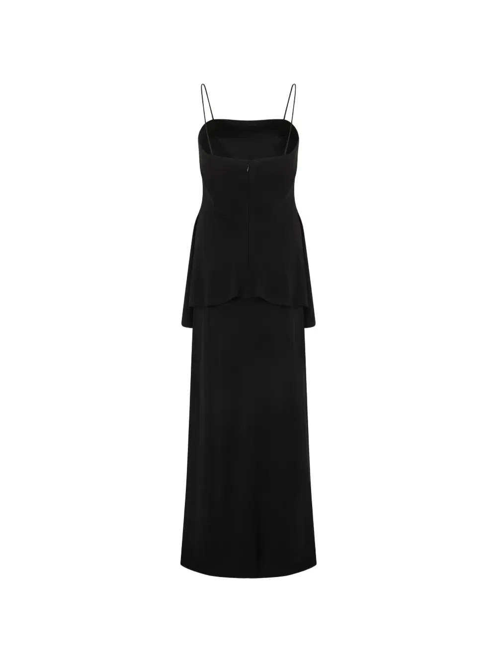 Платье с эффектом "два в одном" EMPORIO ARMANI, черный — фото 2