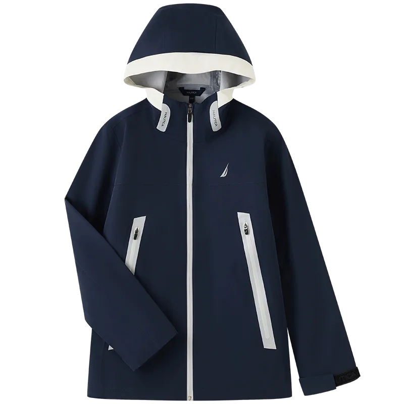 Ветровка для мальчиков и девочек NAUTICA, темно-синий