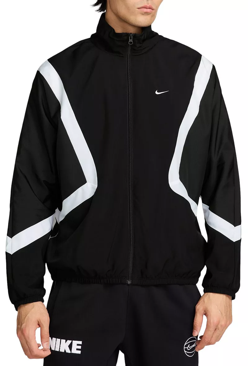 

Мужская баскетбольная куртка Nike Dri-FIT Icon из тканого материала, черный