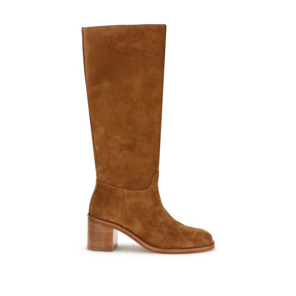 Стильные женские сапоги Stuart Weitzman Finn, коричневый