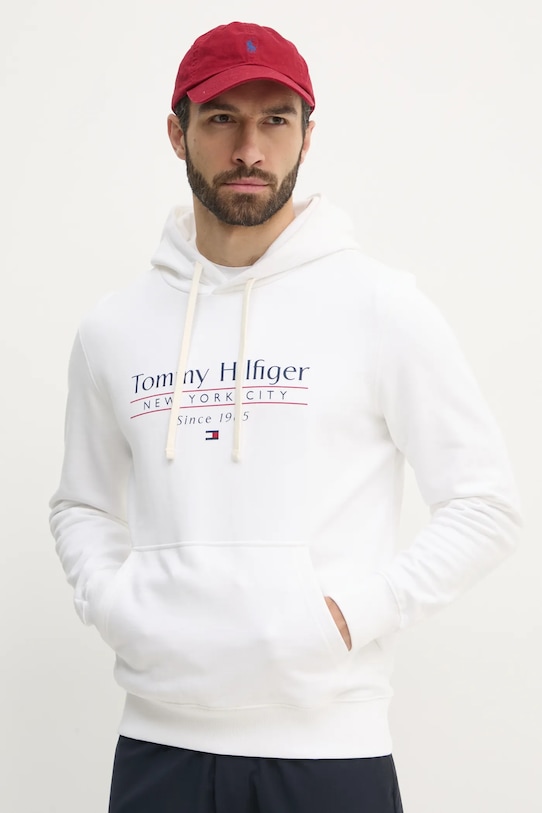 

Хлопковая толстовка Tommy Hilfiger, белый