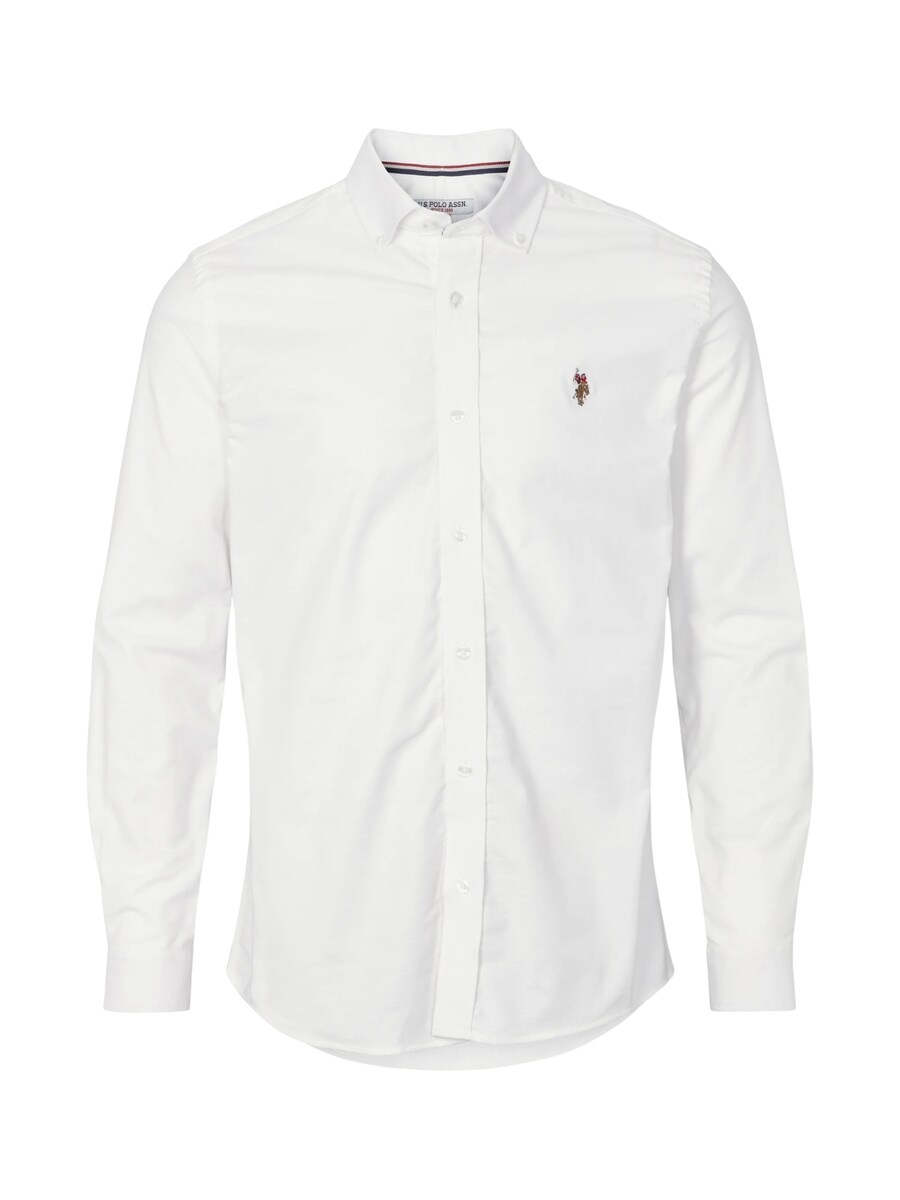 

Рубашка Slim Fit на пуговицах U.S. POLO ASSN. Esmar, белый