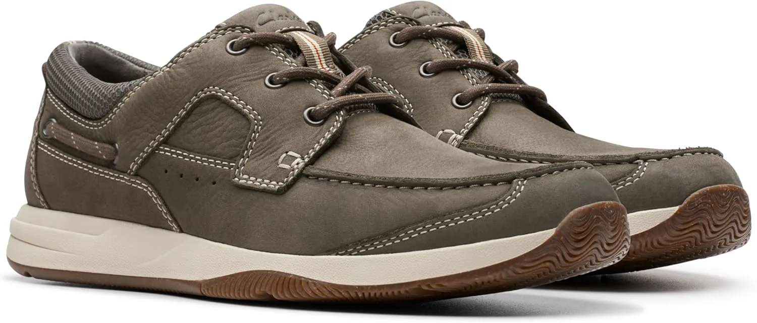 Мужские лоферы Clarks Sailview с шнуровкой — фото 2