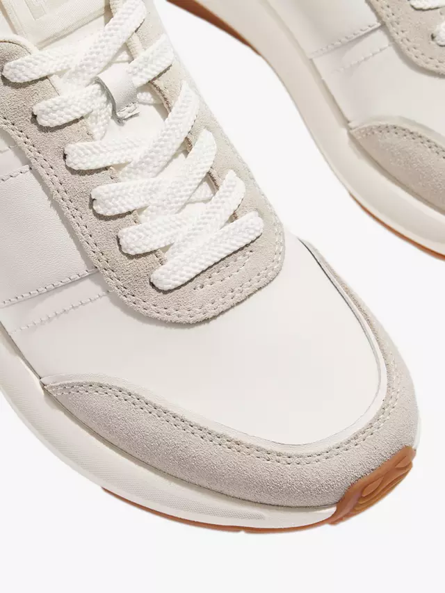 Кроссовки FitFlop F-Mode Flow Flatform, цвет urban/white — фото 2