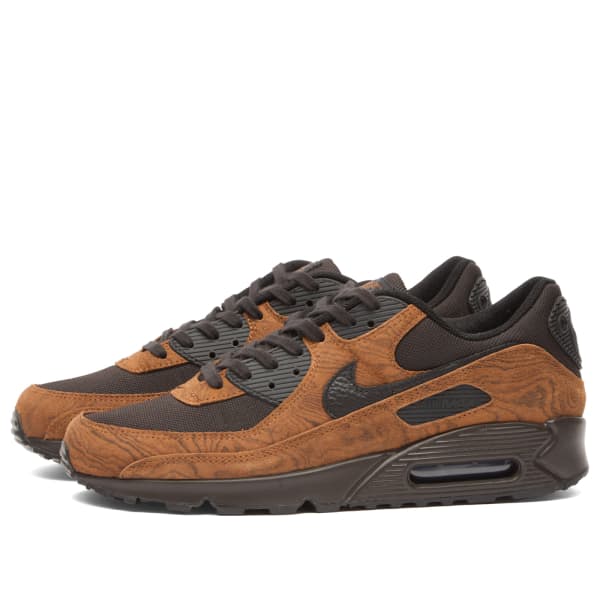 Кроссовки Air Max 90 PRM NBHD Nike, lt british tan & черный — фото 2