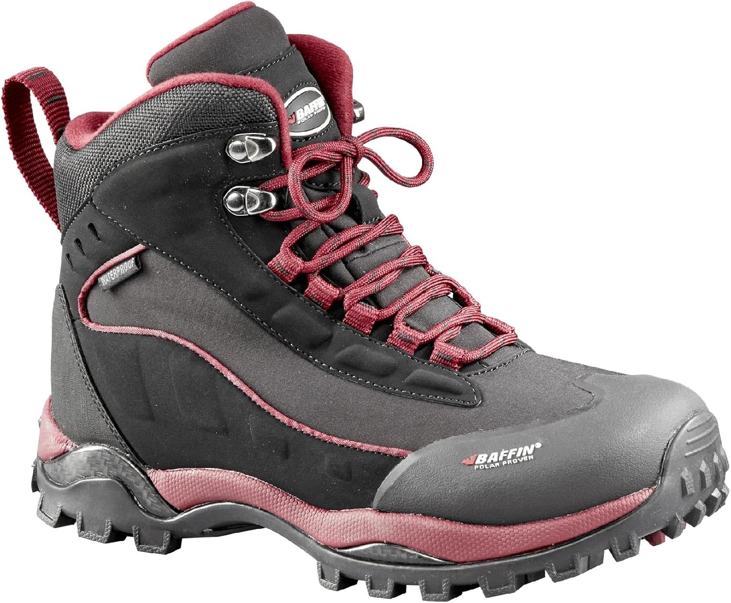 

Женские походные ботинки Baffin HIKE Mid водонепроницаемые, утепленные, легкие, для холодной погоды, пригодные для трекинга, походов и кемпинга, черный