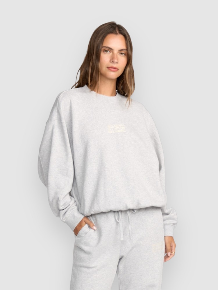 

Свитер Billabong So Sunny Kendal Crew Flc Sweater, heather grey