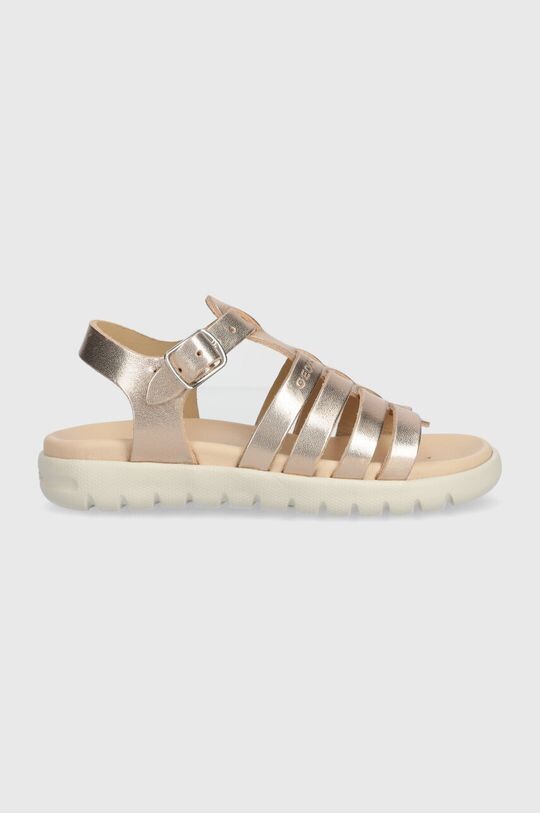 

Geox Детские кожаные сандалии SANDAL SOLEIMA, золотой